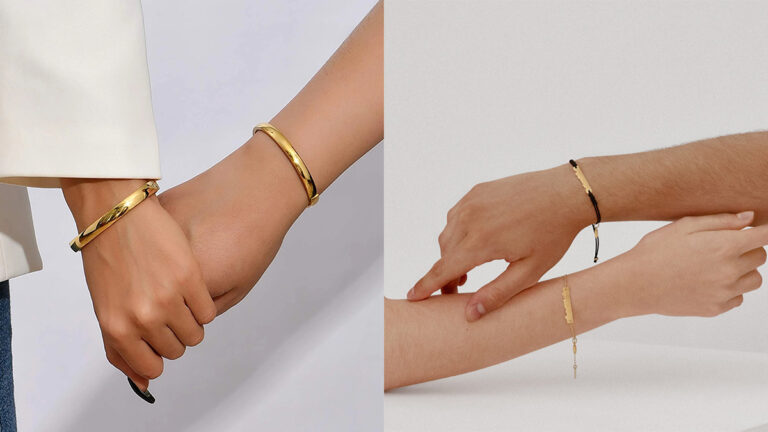 5 Gold Bracelet Ideas For Couples