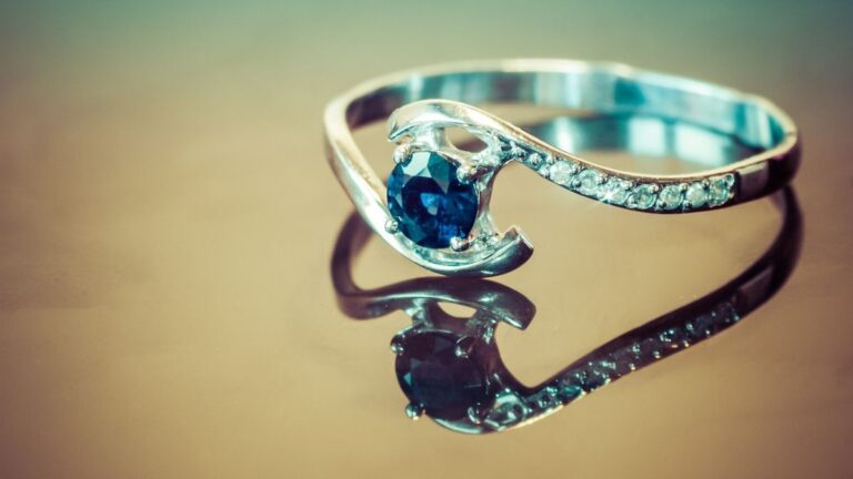 Sapphire Engagement Ring