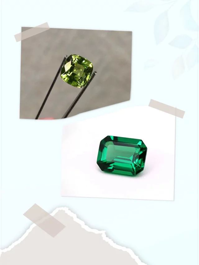 Green Sapphire vs Emerald