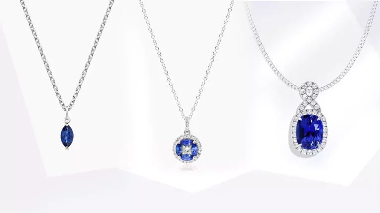 Online Jewelry Brands To Buy Sapphire Necklaces