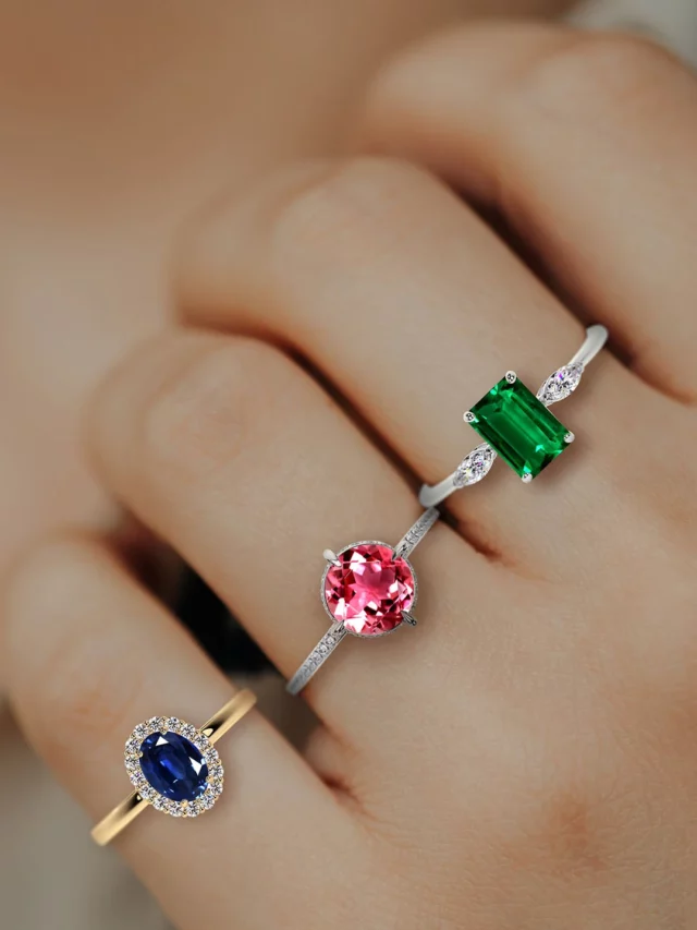 gemstone rings